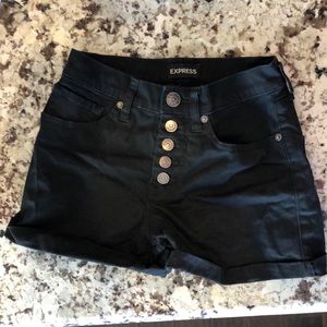 Express high waisted shorts